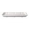 Eco-Products 8.5 in. x 6.2 in. x 0.5 in. Sugarcane Fiber Meat and Produce Food Trays - White (400/Carton)